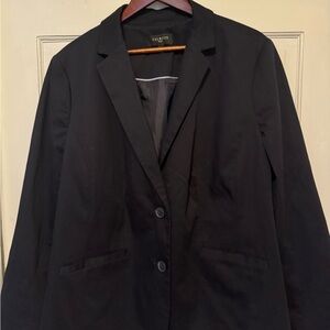 Talbots Plus Size Navy Blazer